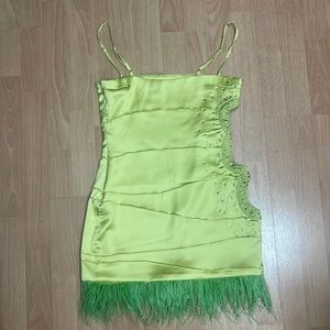 ✨ Danielle Guizio Green Dress ✨